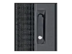 Panduit - Rack door handle with lock - black SDLOCK-004