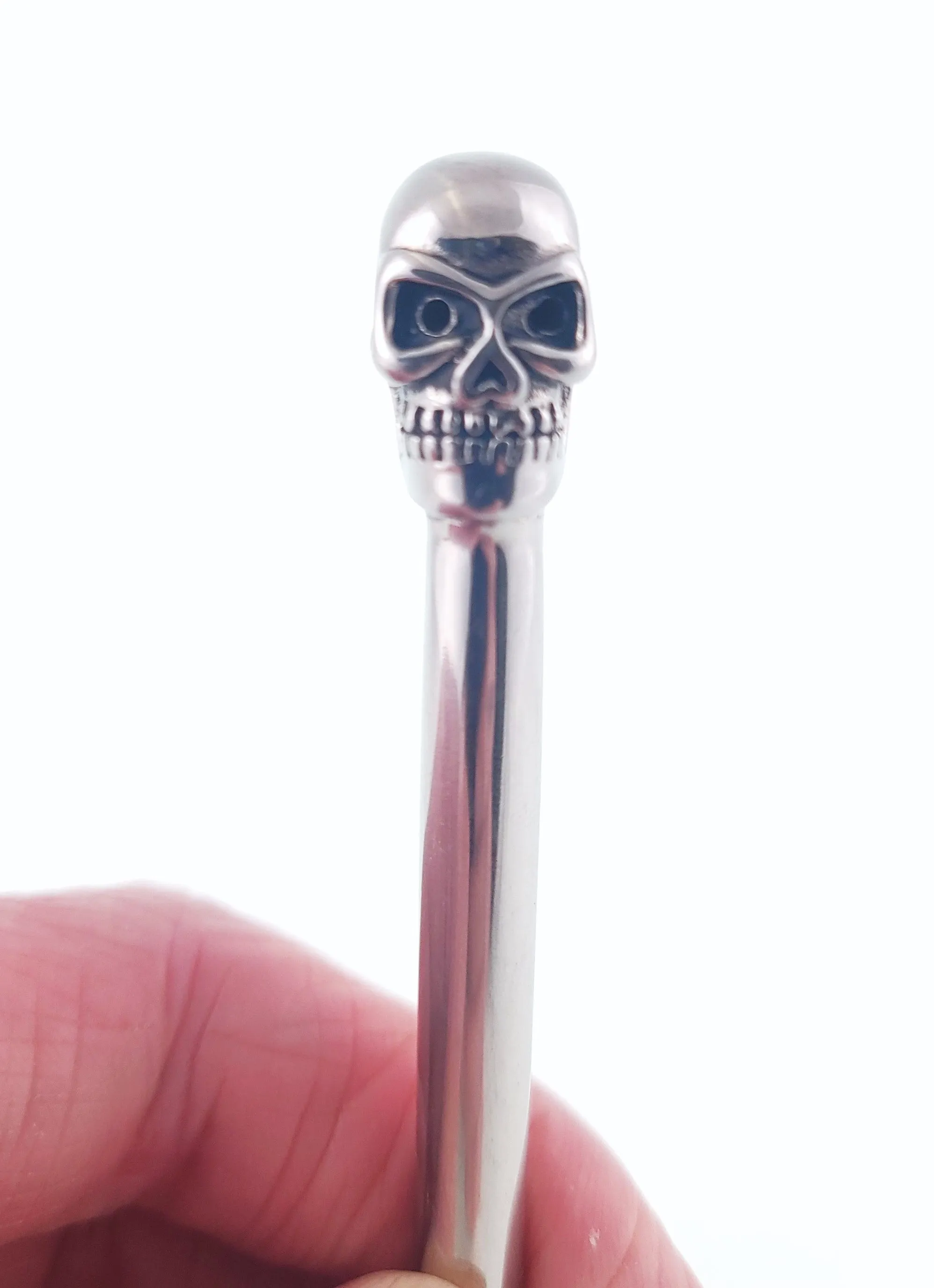 Penis Plug Skull with Cum Thru Eyes