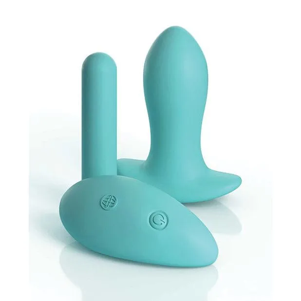 Pipedream - Hookup Panties Remote Vibrating Anal Plug and Bullet Bow Tie H String