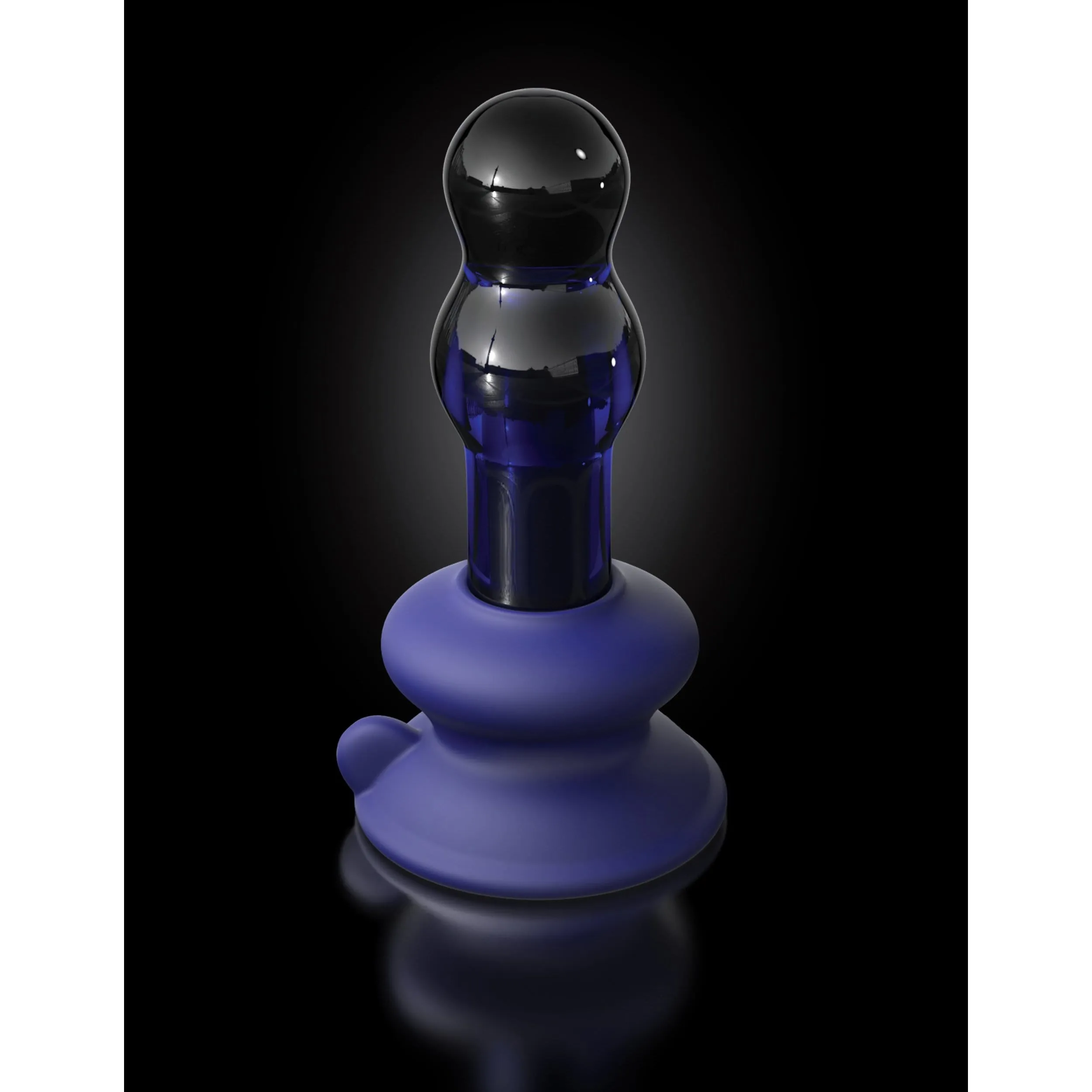 Pipedream - Icicles No. 83 Remote Control Vibrating Glass Massager (Blue)
