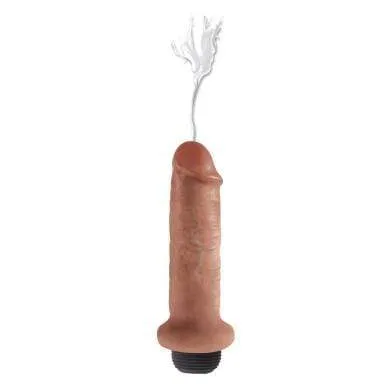 Pipedream - King Cock Squirting Cock 6" (Brown)