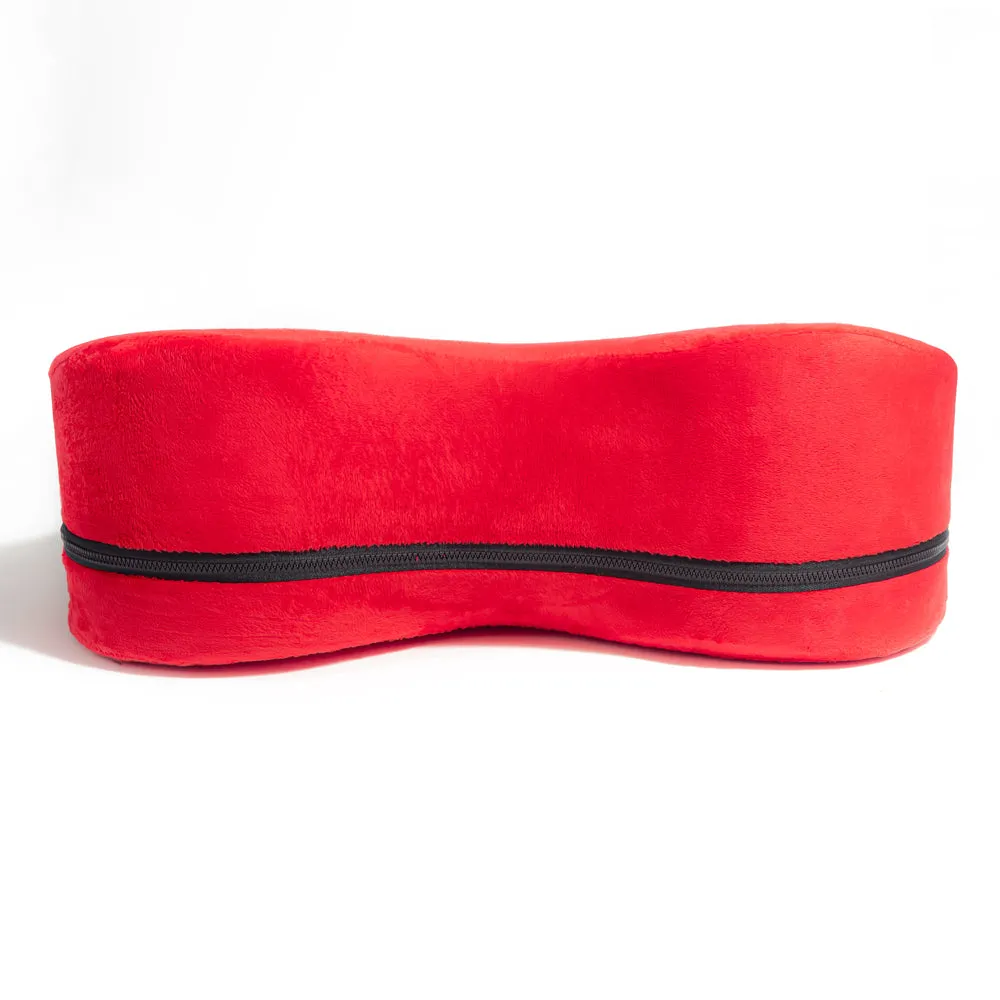 Plush Foam Sex Wedge Positioning Pillow - Heart