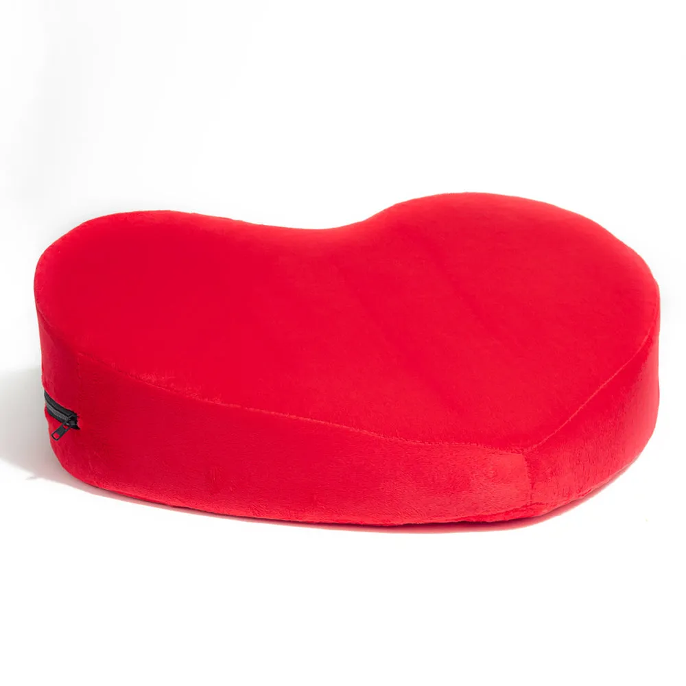 Plush Foam Sex Wedge Positioning Pillow - Heart