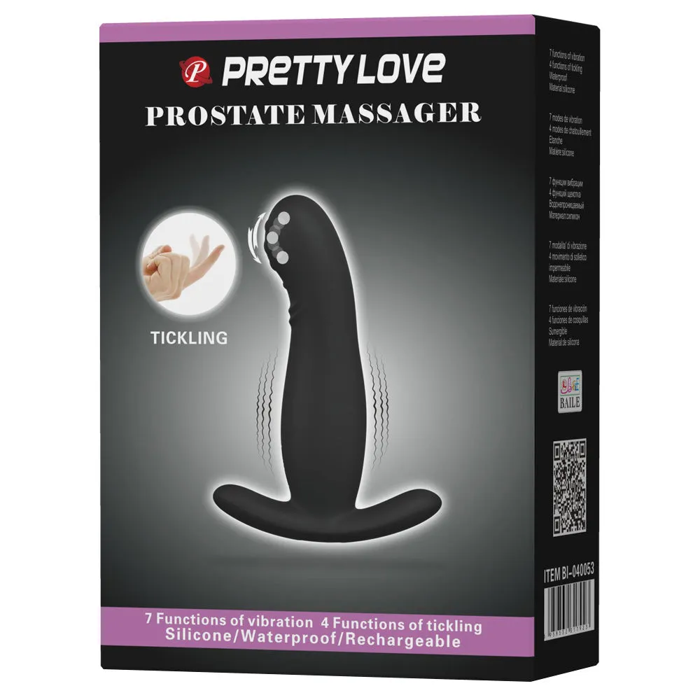 Pretty Love Tickling Prostate Massager With Rolling Ball