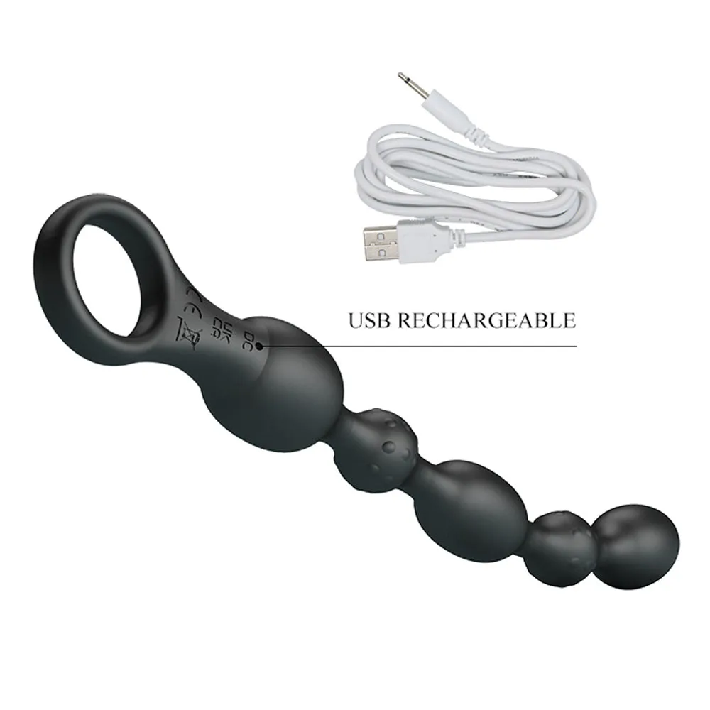 Pretty Love Van Vibrating Anal Beads