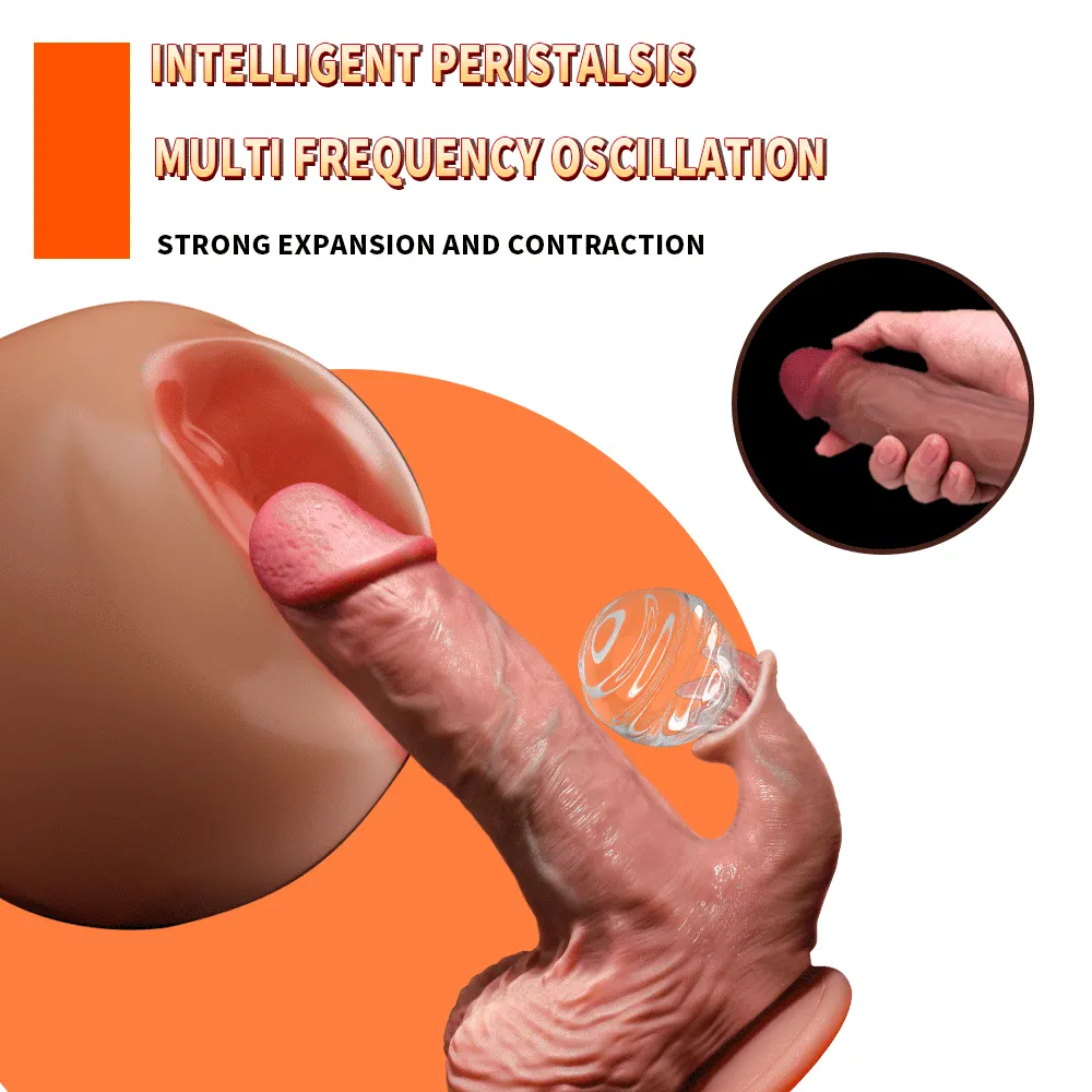 Propinkup Tarzan 4 in 1 Dildo Tongue Licking Heating Realistic Dildos