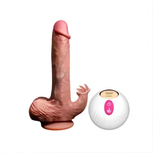 Propinkup Tarzan 4 in 1 Dildo Tongue Licking Heating Realistic Dildos