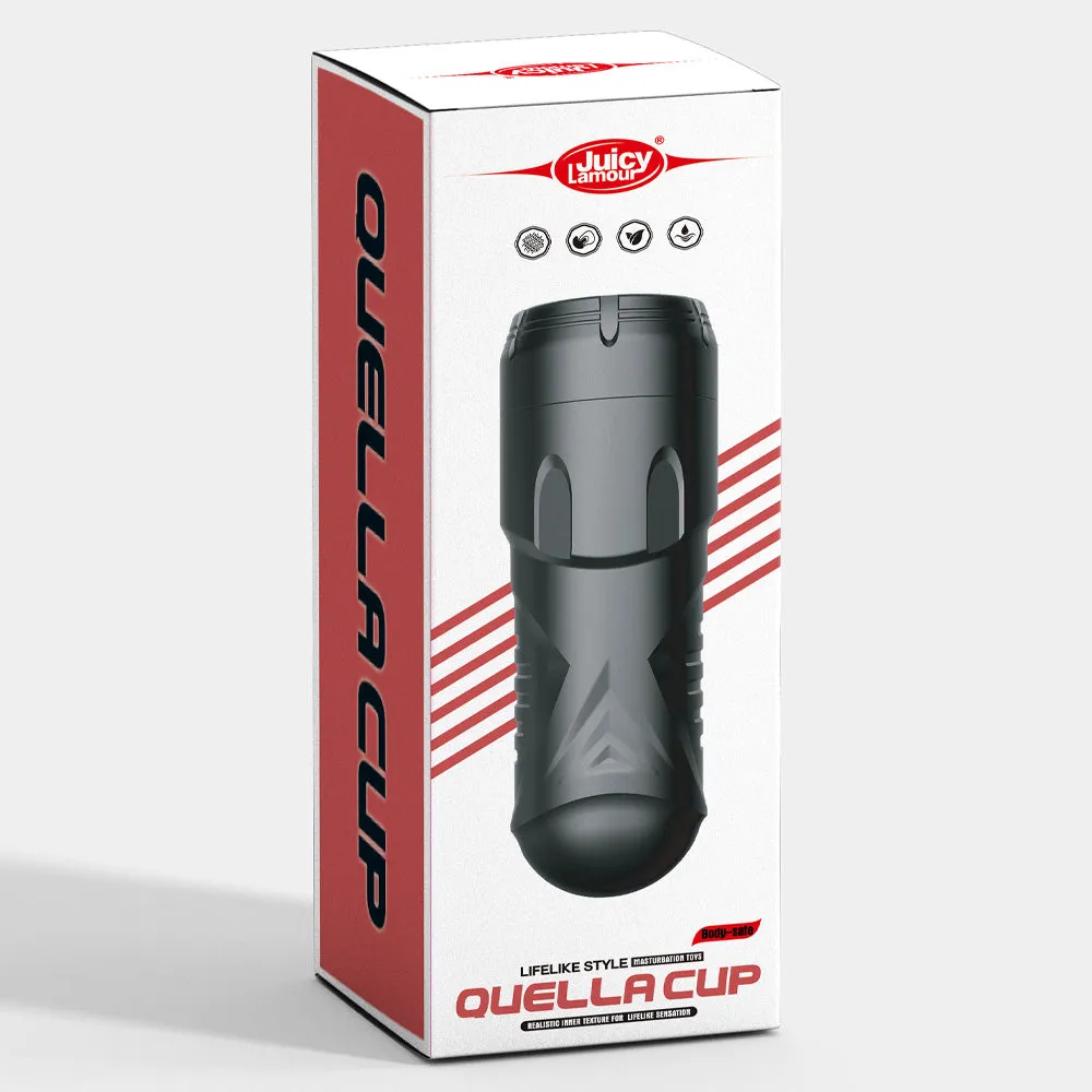 Quella Cup Squeezable Realistic Vaginal Masturbator