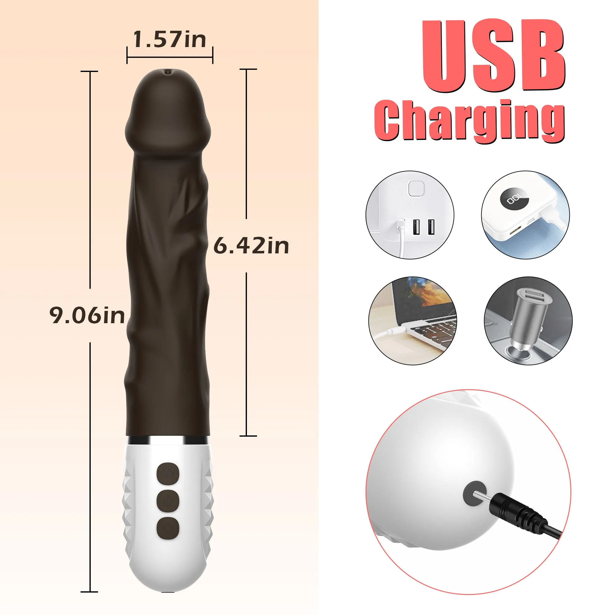 Realistic Dildo Vibrator