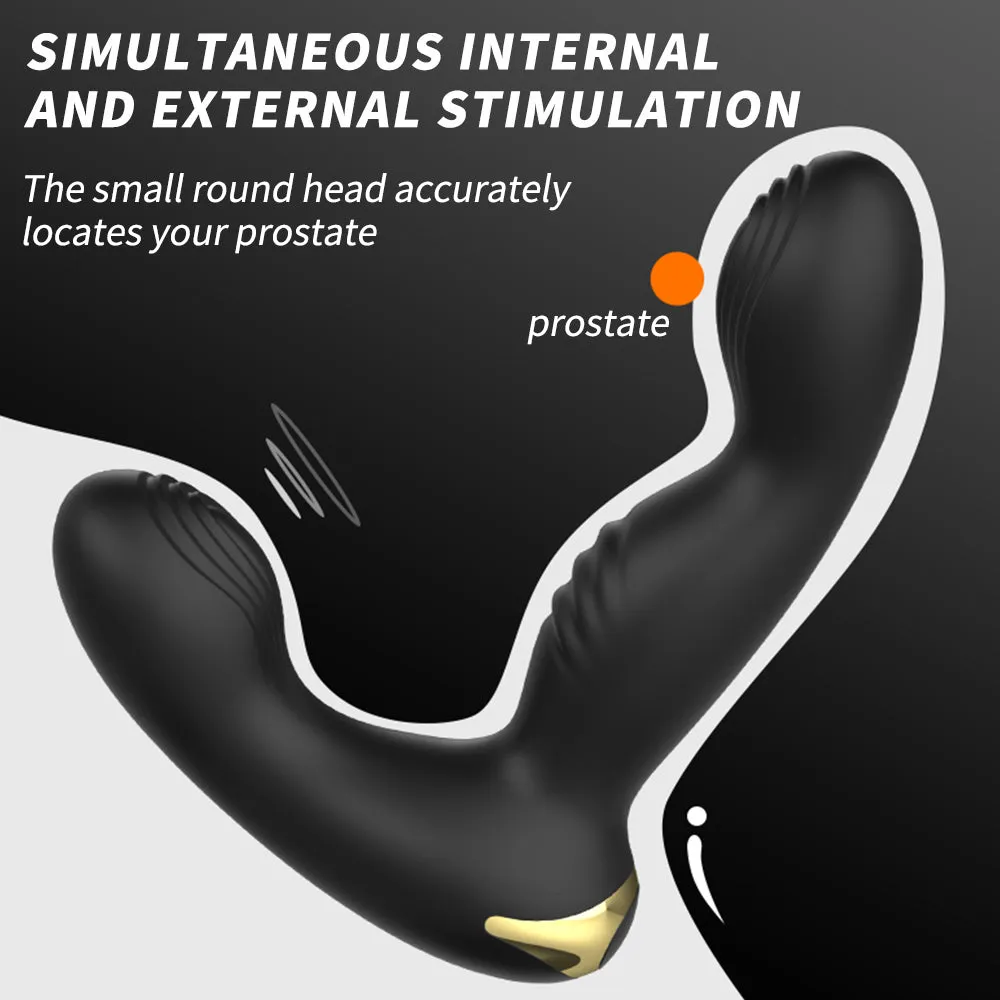 Rechargeable Prostate Massager with Wireless Control
