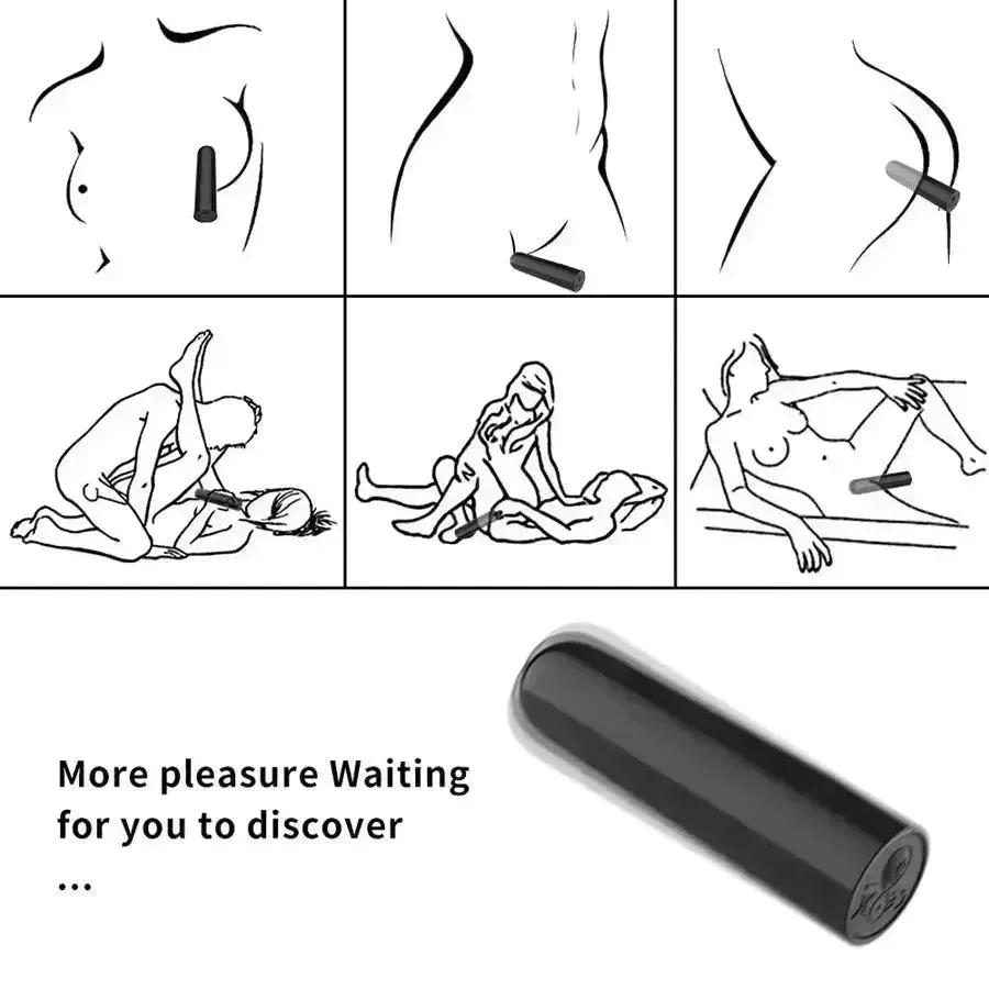 Remote Control Mini Bullet Vibrator
