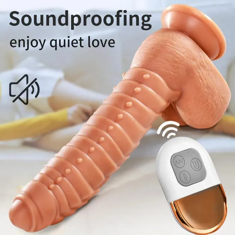 Remote Control Thrusting Dildo Sex Toy