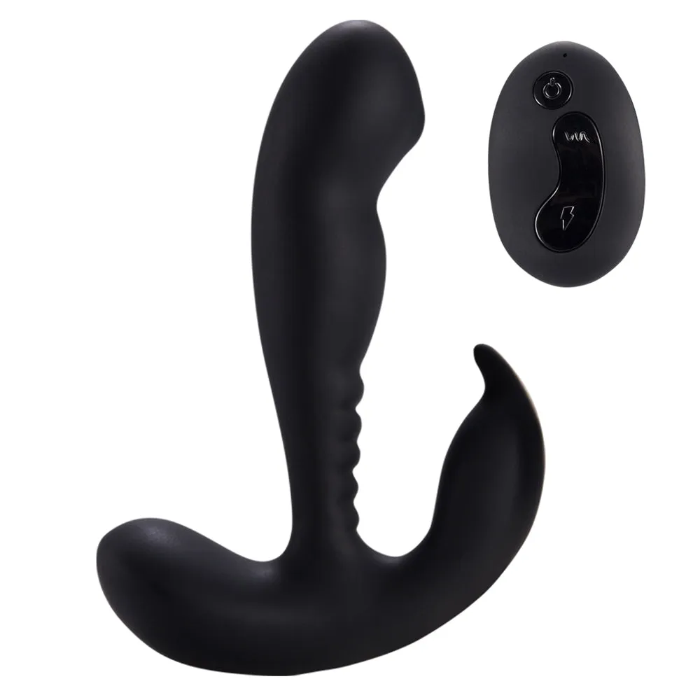 Remote Control Vibrating Prostate Stimulator With Rolling Ball