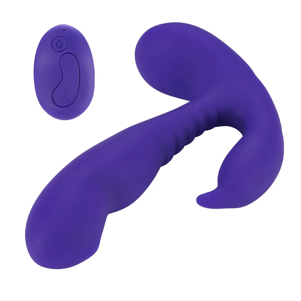 Remote Control Vibrating Prostate Stimulator With Rolling Ball