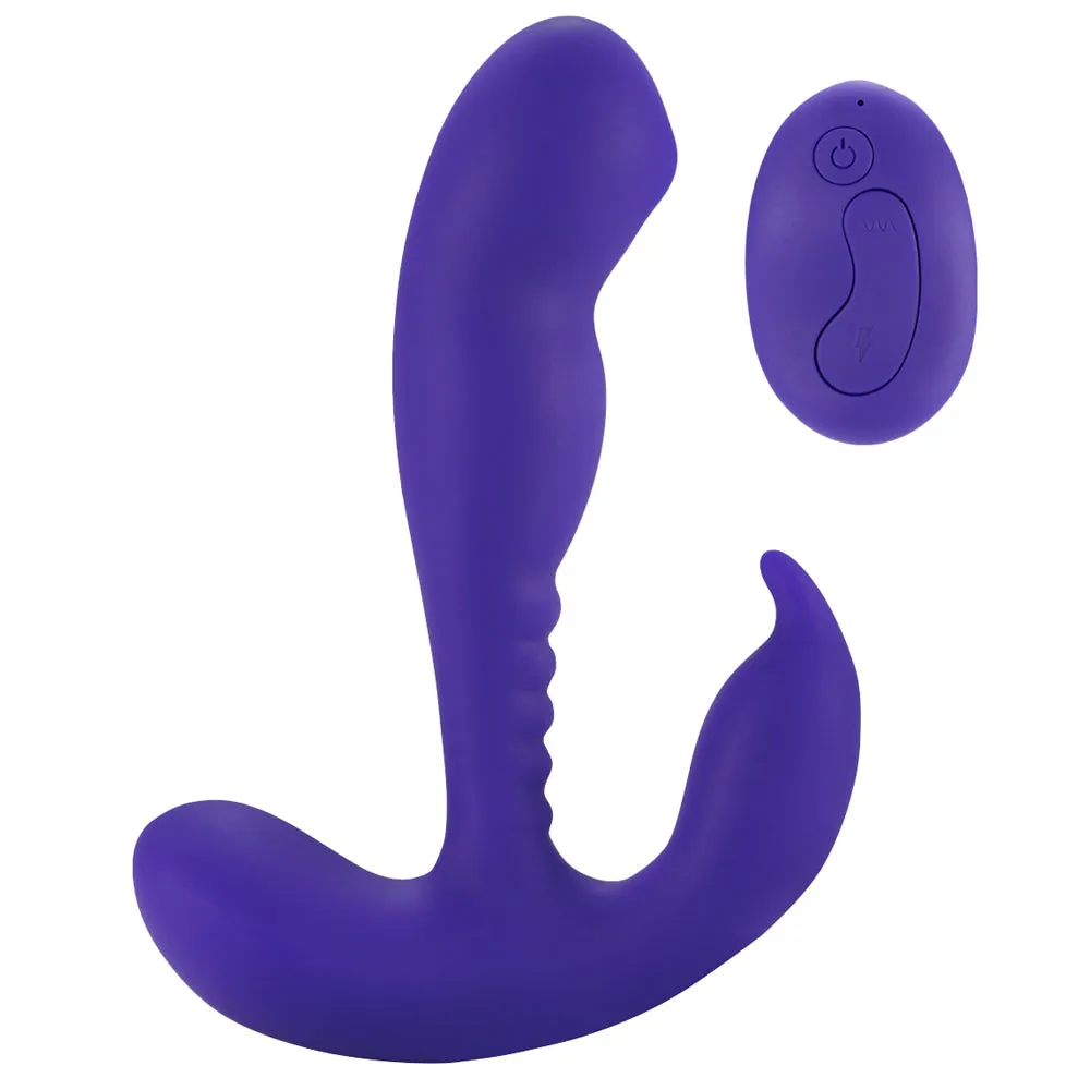 Remote Control Vibrating Prostate Stimulator With Rolling Ball