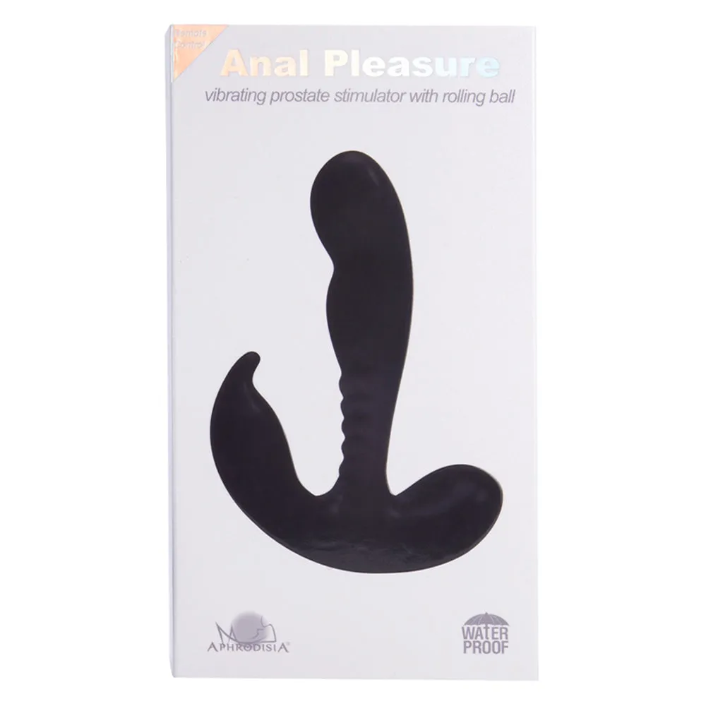 Remote Control Vibrating Prostate Stimulator With Rolling Ball