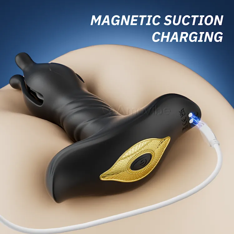 Remote-Controlled Expanding Anal Plug with 9 Vibration Modes