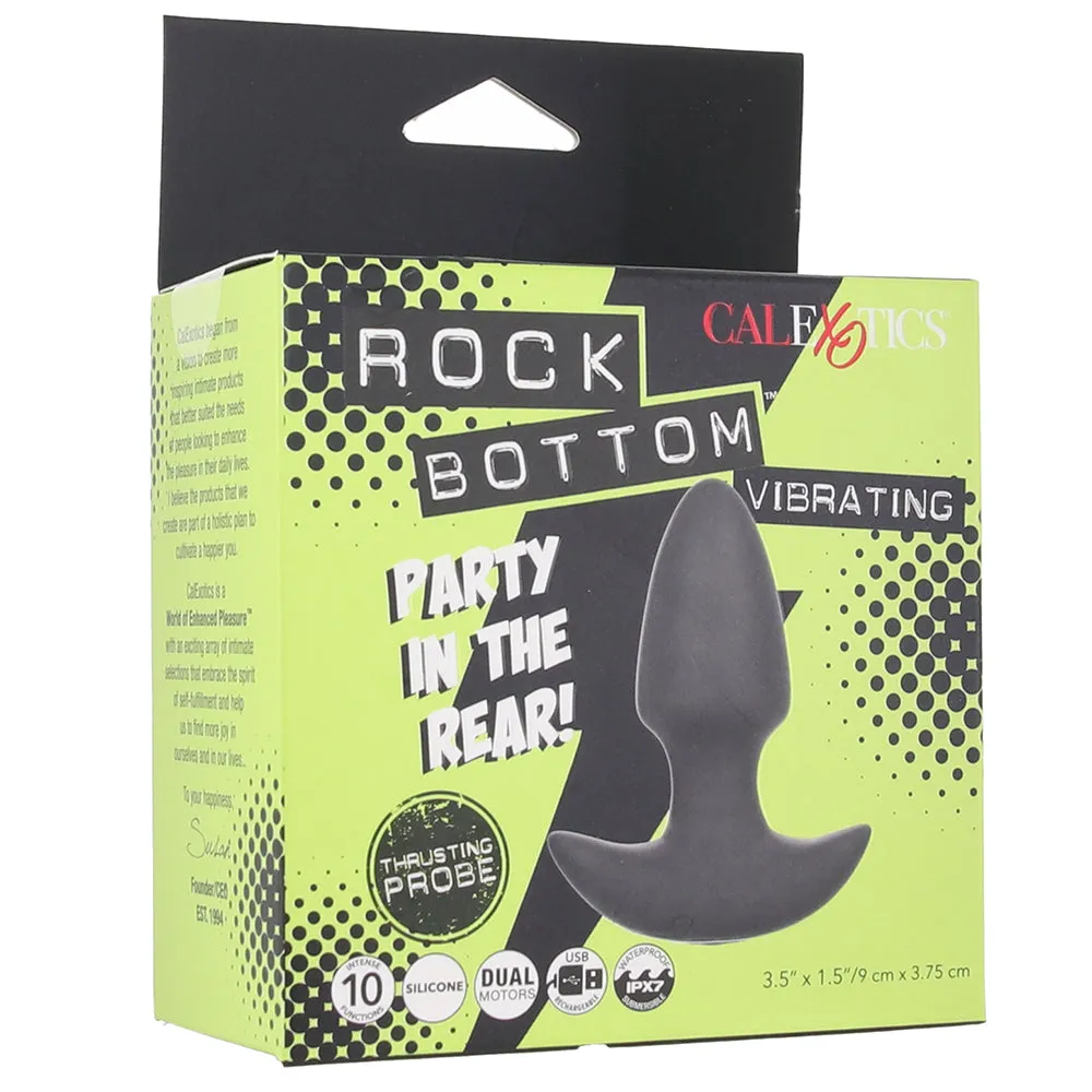 Rock Bottom Vibrating Thrusting Butt Plug