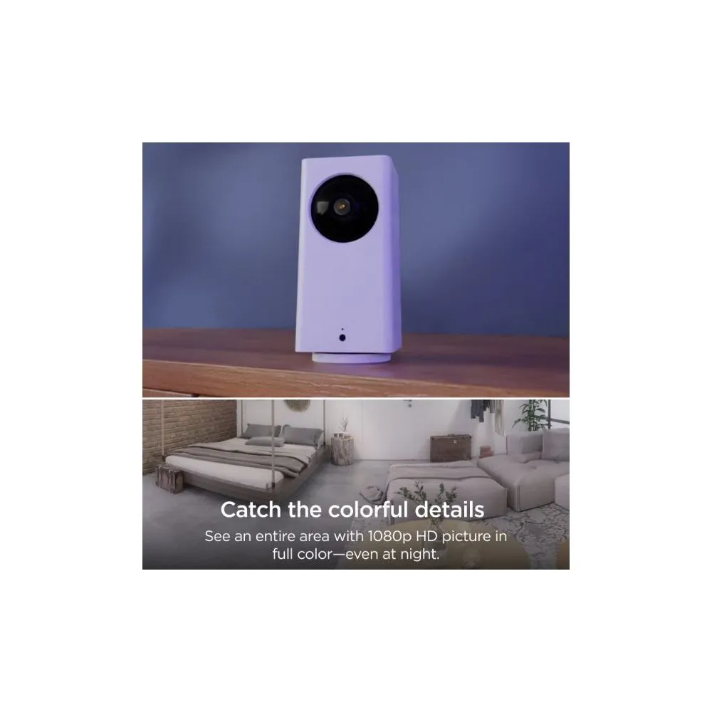 Roku CP1000R Smart Home Indoor Camera 360 deg SE - Wired Security Camera with Motion Detection and Tracking