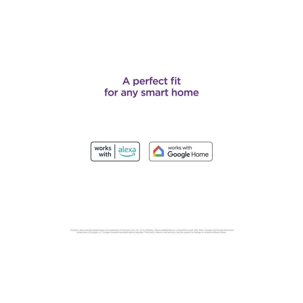 Roku CP1000R Smart Home Indoor Camera 360 deg SE - Wired Security Camera with Motion Detection and Tracking