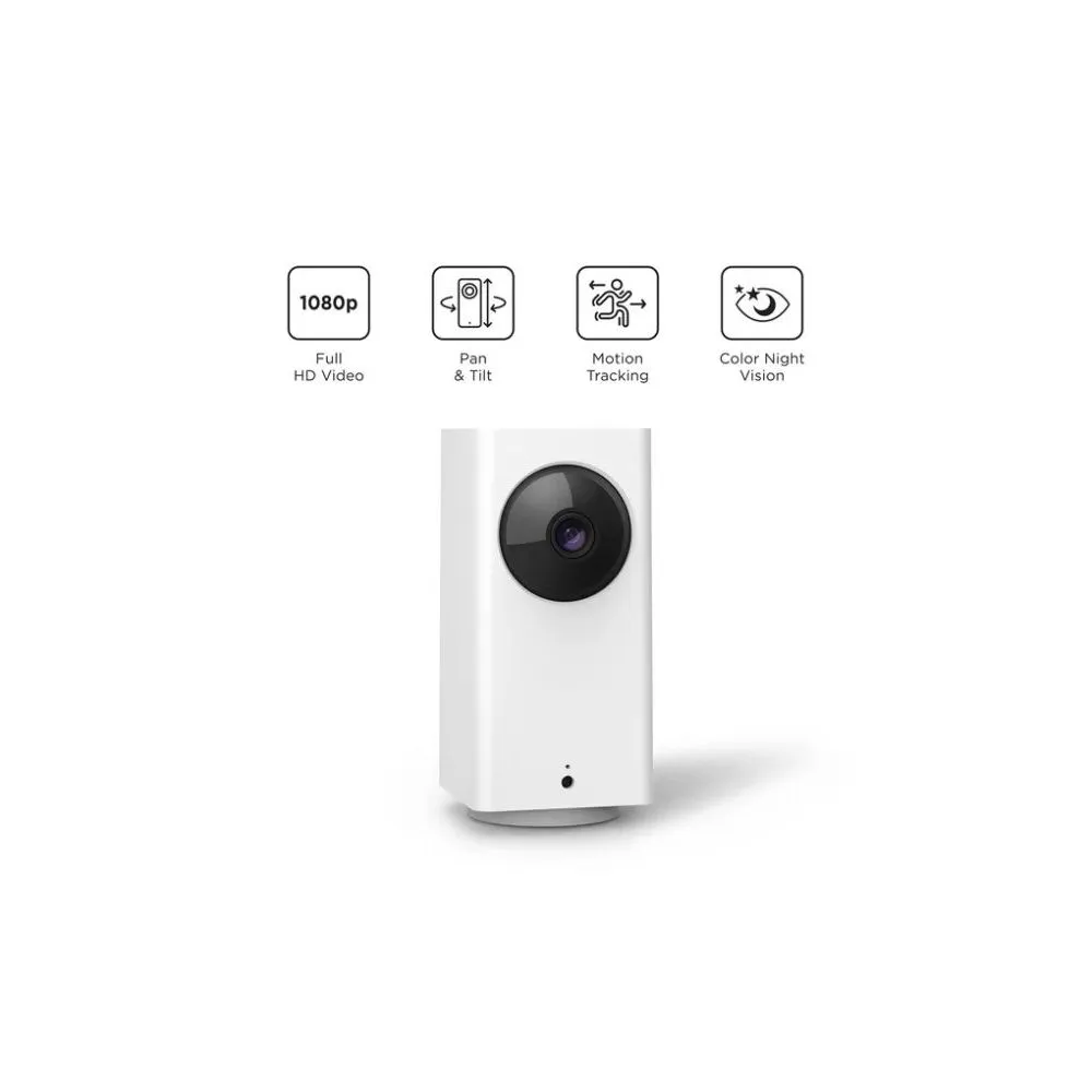 Roku CP1000R Smart Home Indoor Camera 360 deg SE - Wired Security Camera with Motion Detection and Tracking