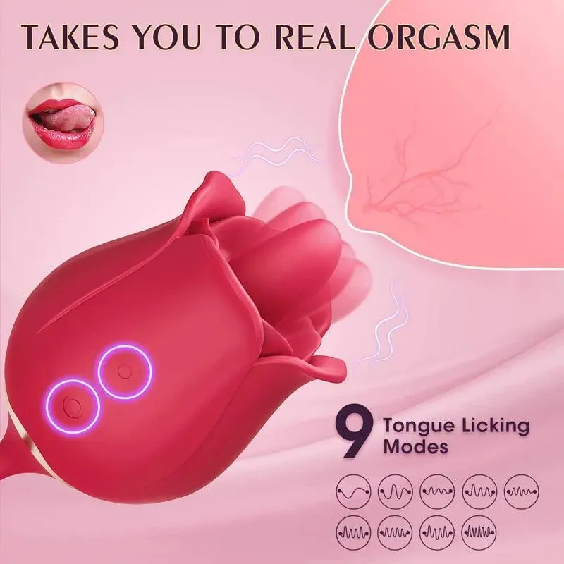 Rose Sexual Vibrating Toy for Women