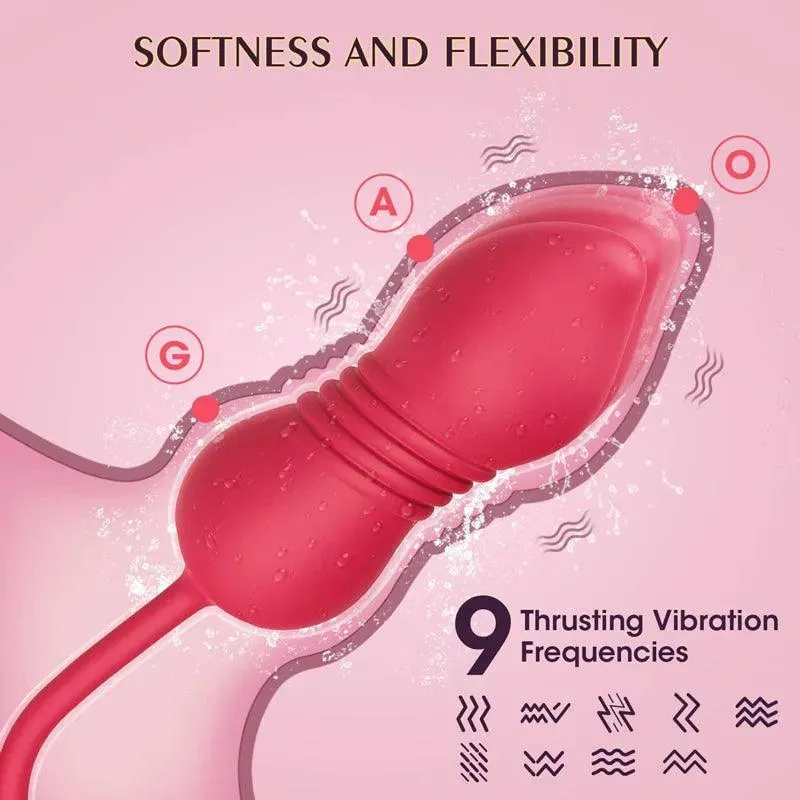 Rose Sexual Vibrating Toy for Women