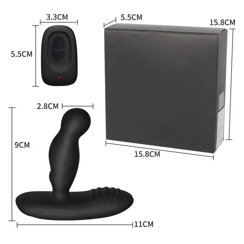 Rotating Electric Pulse Prostate Massager