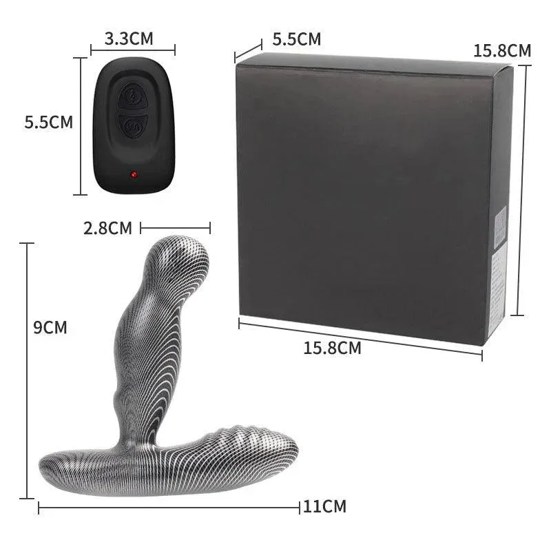 Rotating Electric Pulse Prostate Massager