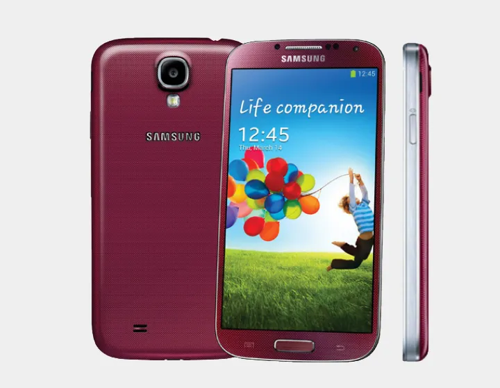Samsung Galaxy S4 (2013) GT-I9500 16GB/2GB 5.0" GSM Factory Unlocked - Red Aurora