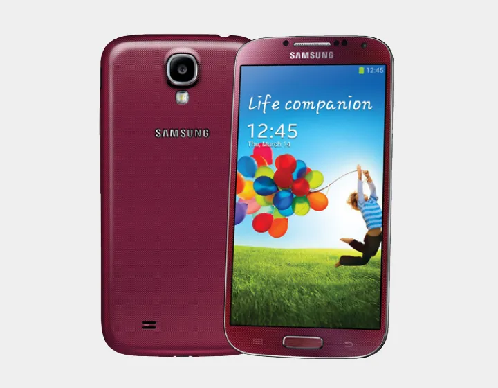 Samsung Galaxy S4 (2013) GT-I9500 16GB/2GB 5.0" GSM Factory Unlocked - Red Aurora