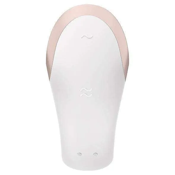 Satisfyer - Double Love App-Controlled Couple's Vibrator with Remote Control (Black)