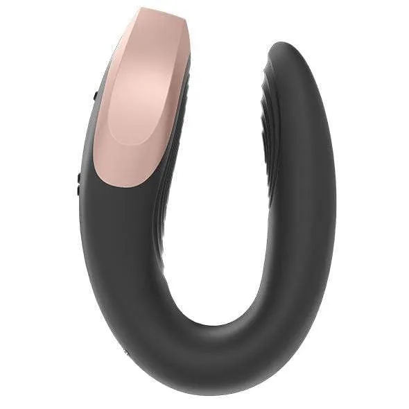 Satisfyer - Double Love App-Controlled Couple's Vibrator with Remote Control (Black)
