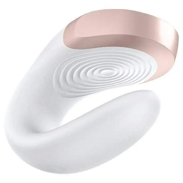Satisfyer - Double Love App-Controlled Couple's Vibrator with Remote Control (Black)
