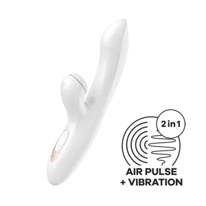 Satisfyer - Pro  G Spot Rabbit Vibrator (White)