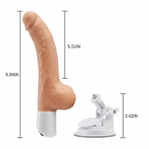 Scimitar Automatic Telescopic Vibration Sex Machine Wireless Remote Control Masturbation