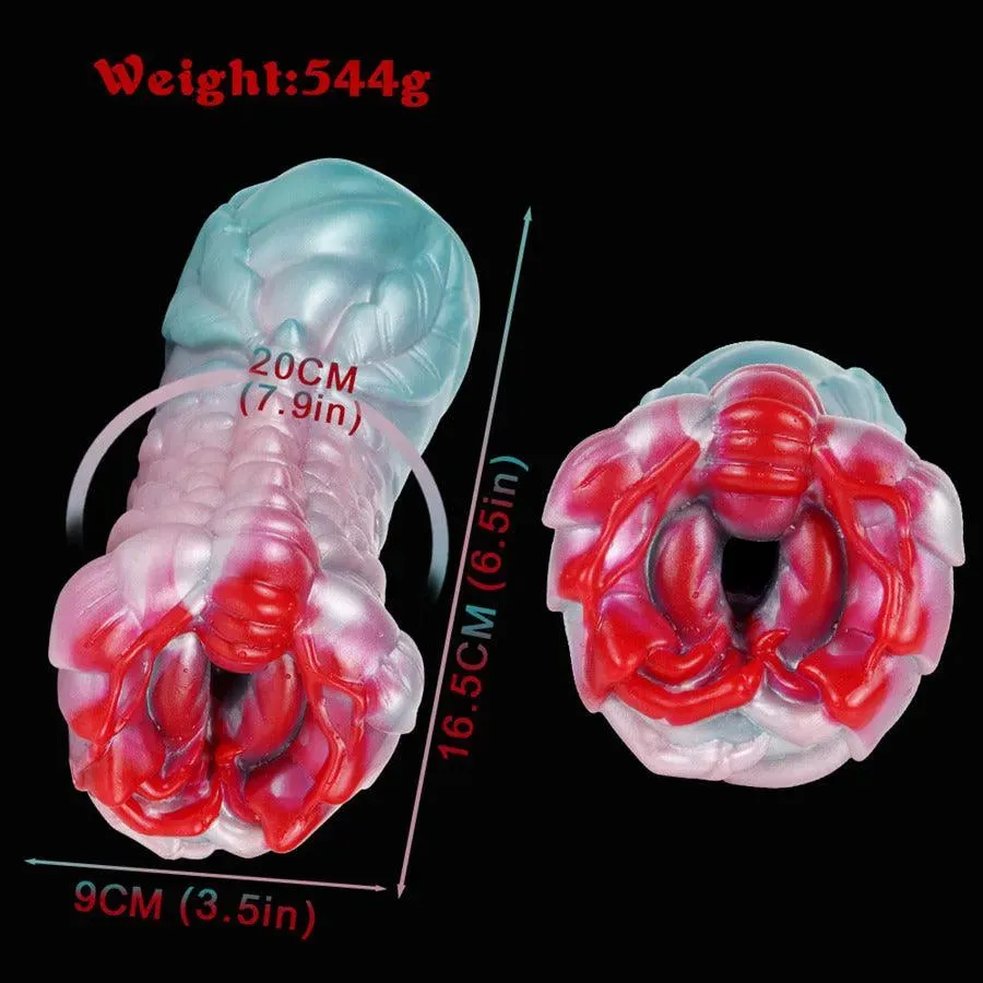 Silicone Monster Male Stroker Sex Toy