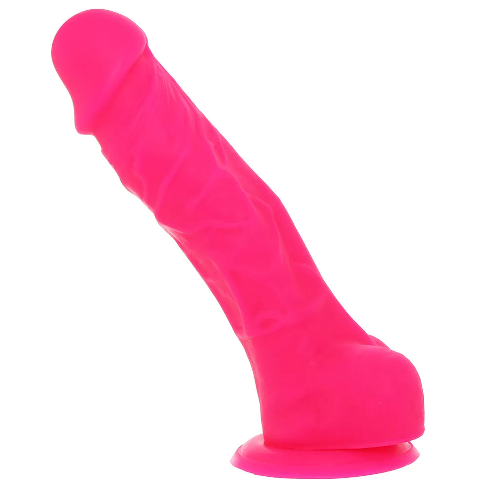 Small Silicone Colours Dildo in Pink