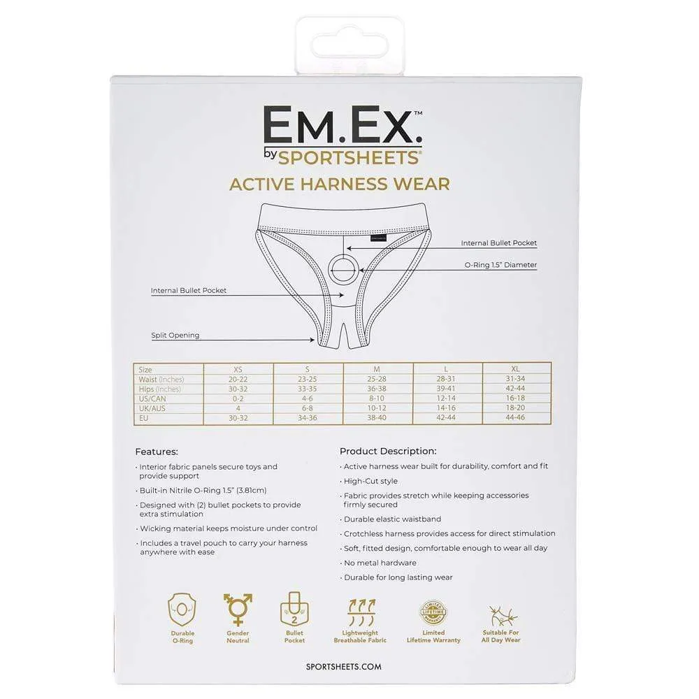 Sportsheets - Em Ex Silhouette Strap On Harness