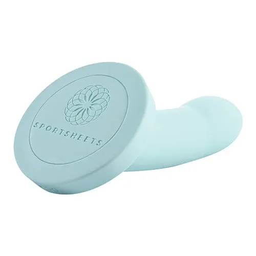 Sportsheets - Merge Collection Myst Vibrating Silicone Dildo 6" (Blue)