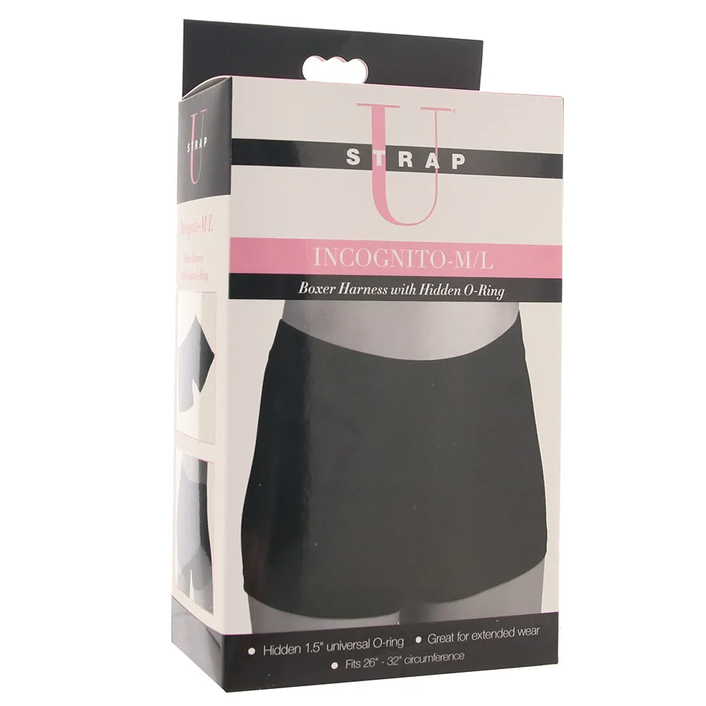 Strap U Incognito Boxer Harness with O-Ring /L