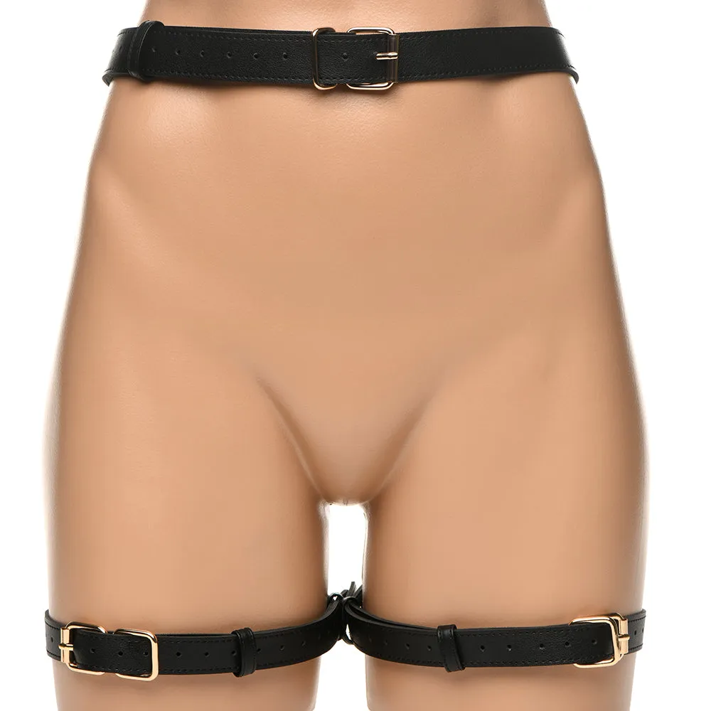 Strict Bondage Harness with Bows /L