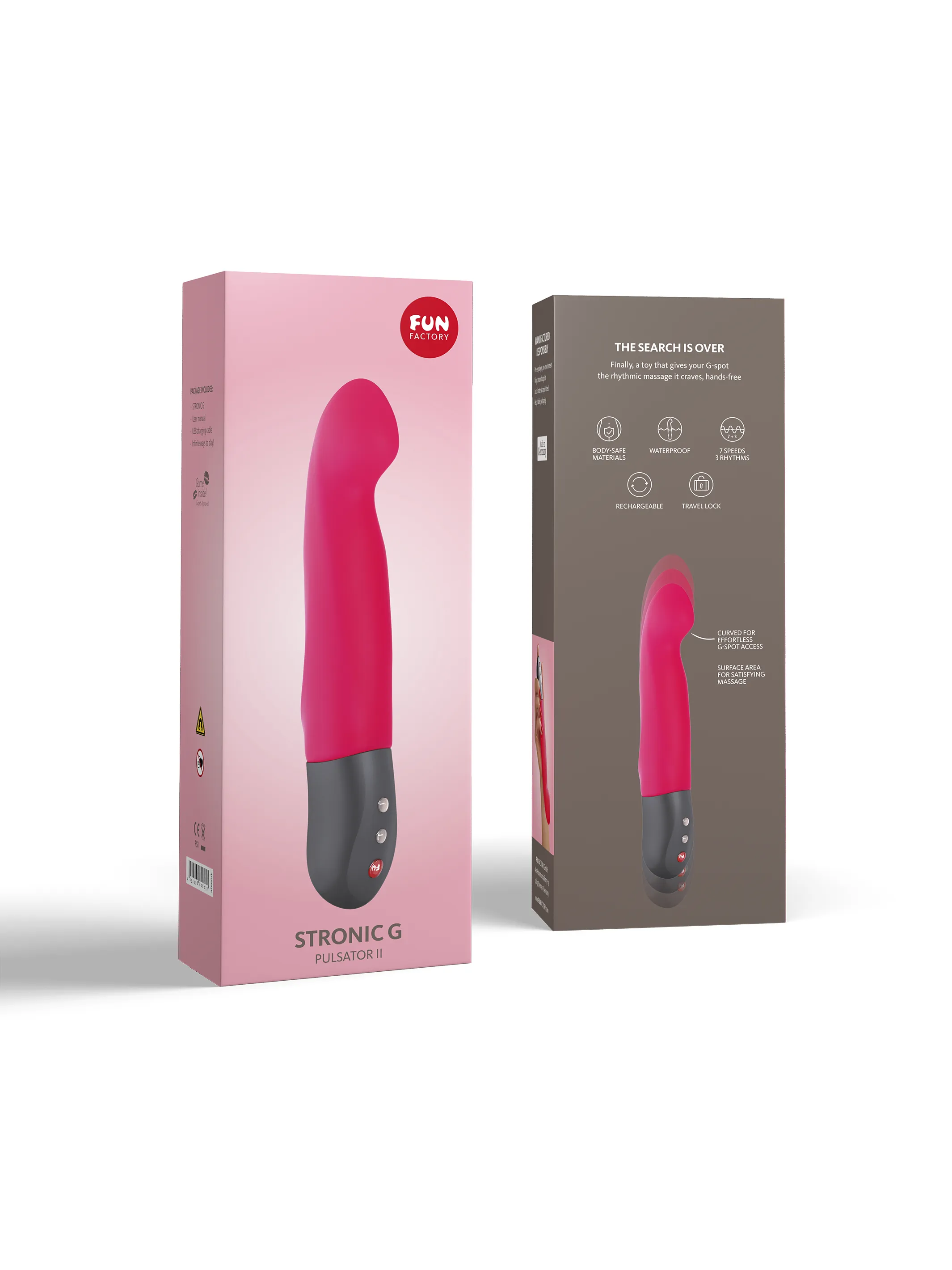 STRONIC G Thrusting G-Spot Vibe with free toy bag!