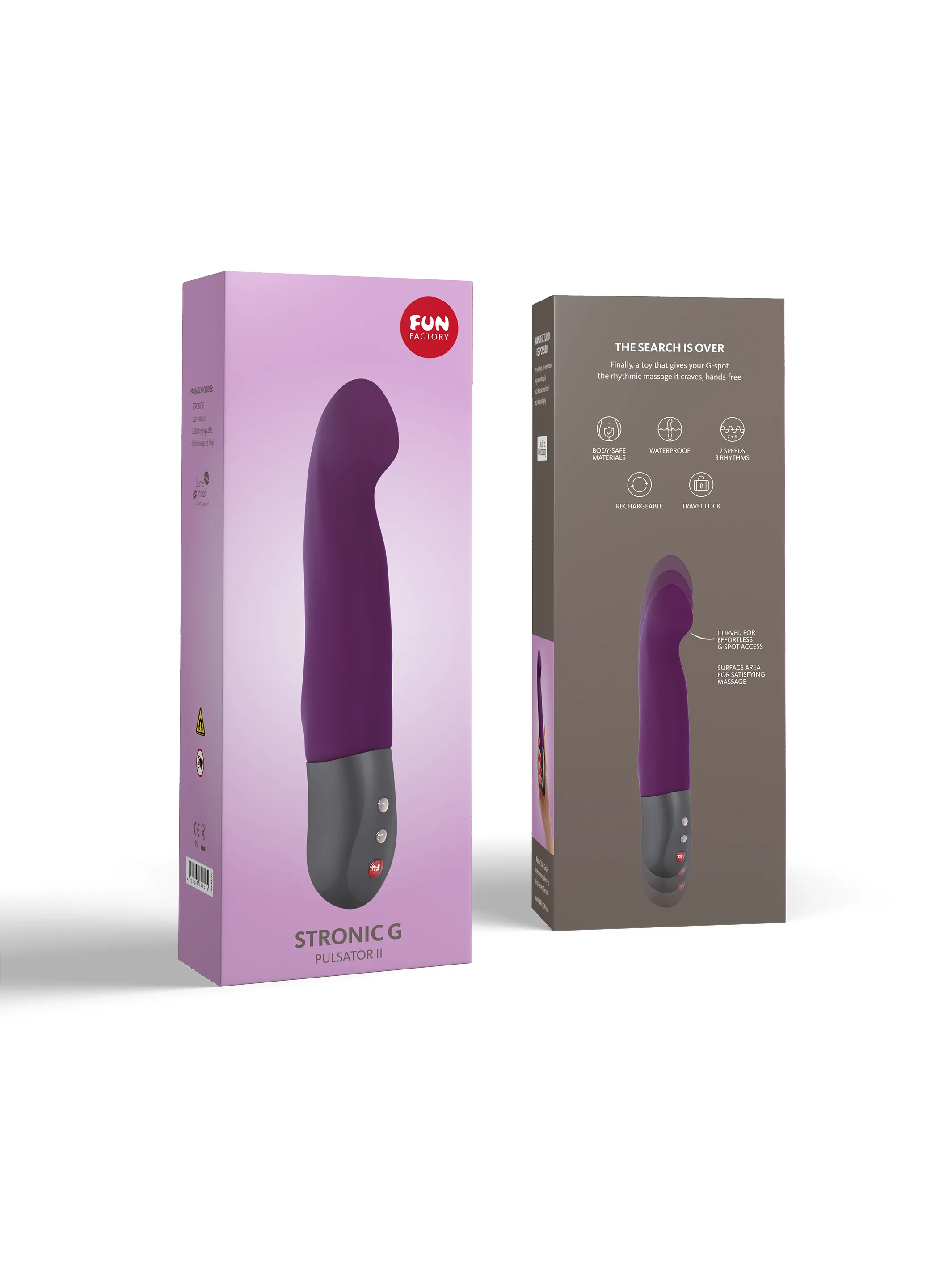 STRONIC G Thrusting G-Spot Vibe with free toy bag!