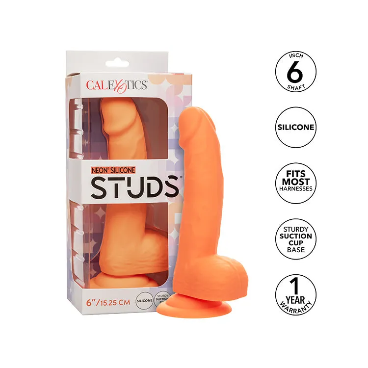 Studs Neon 6in Dildo