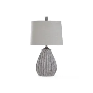 Stylecraft 9.5 X 17 Table Lamp Polyresin Table Lamp L319785DS - Gray CHARCOAL ONE SIZE