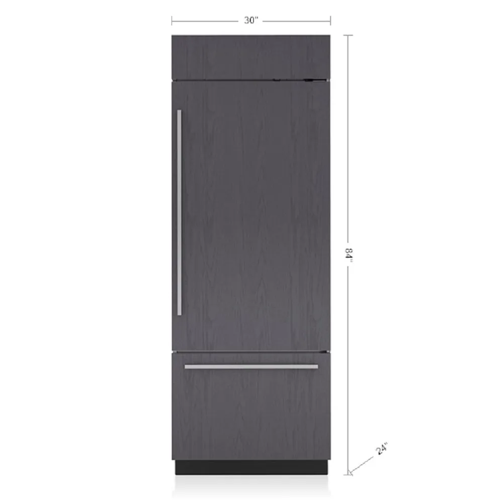 Sub-Zero CL3050U/O/R 30" Classic Over-and-Under Refrigerator/Freezer - Panel Ready