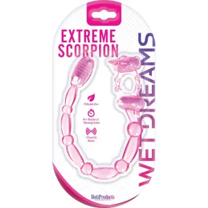 Super Xtreme Vibe Scorpion With Dual Stinger Anal Vibe - Magenta