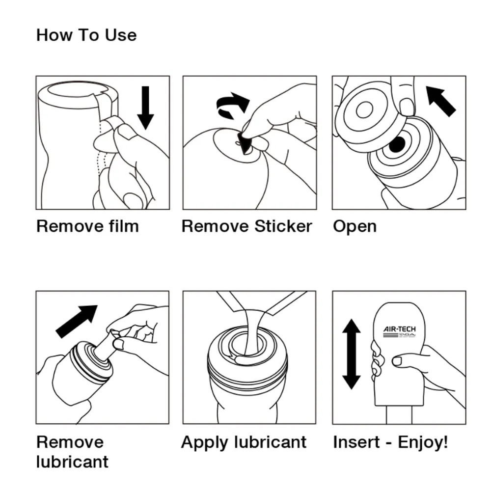 Tenga Reusable Air-Tech Vacuum Cup Masturbator - Gentle Strength