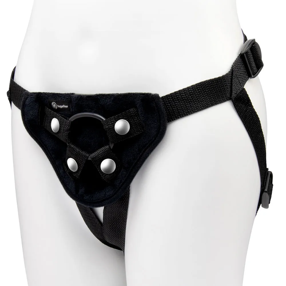 Together Duo 5.5 and 7.75 Inch Dildo and Harness Set